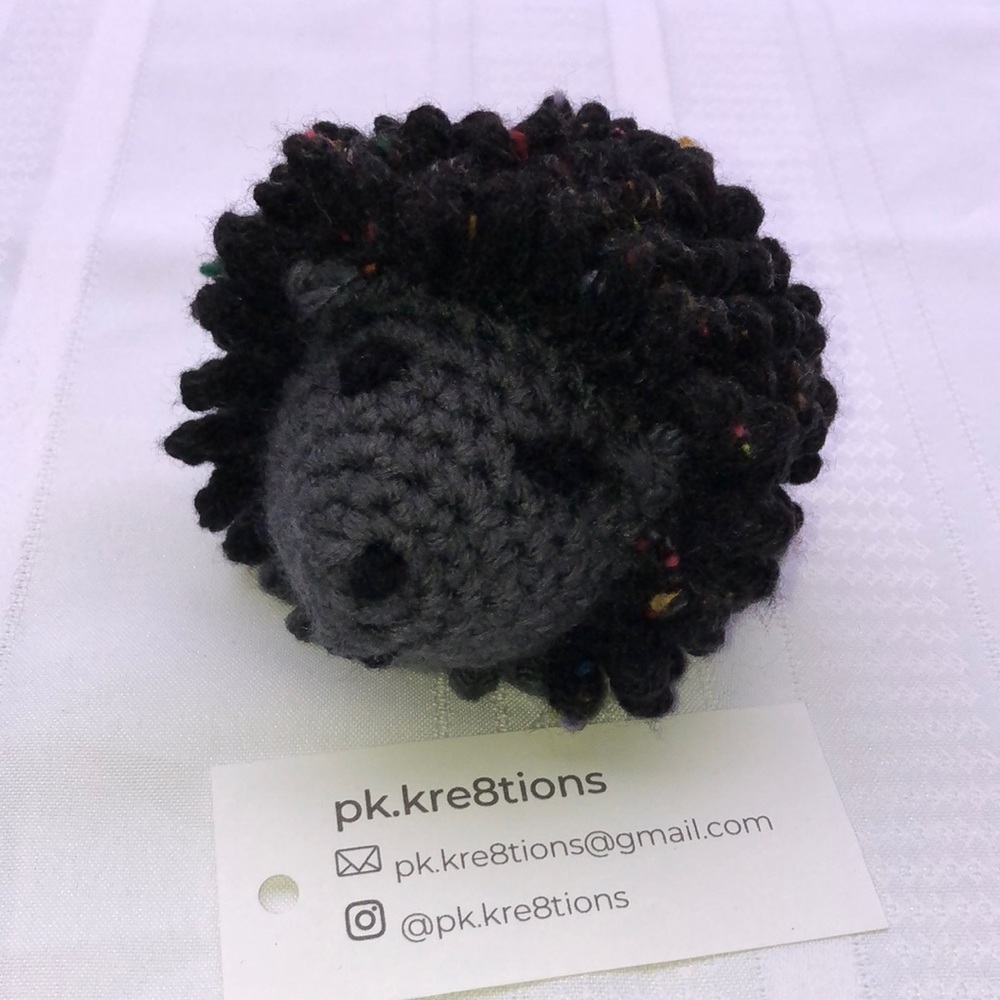 Handmade Crochet Hedgehog